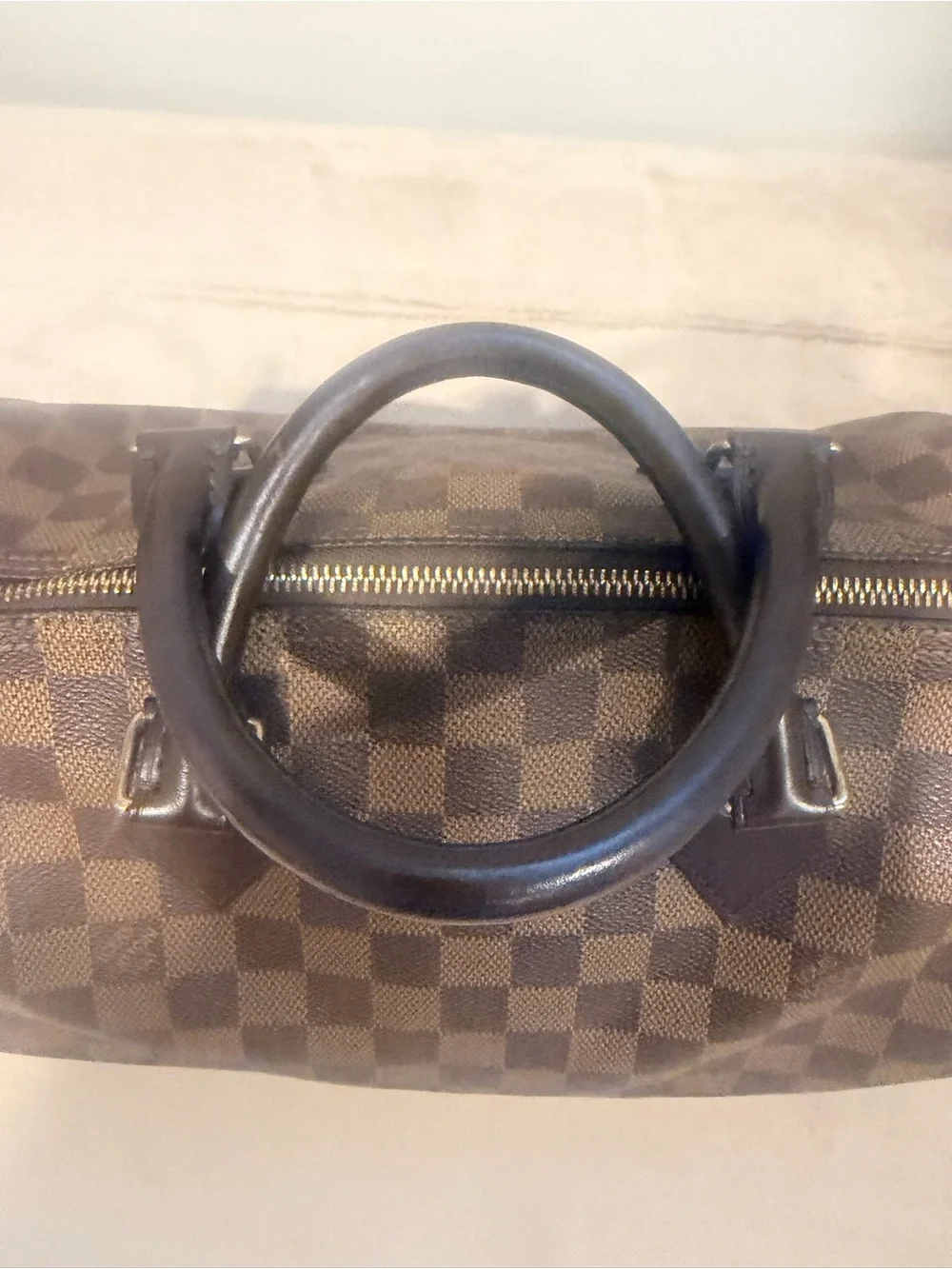 Auth Louis Vuitton speedy 30 in damier